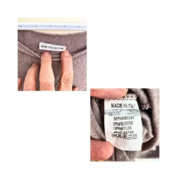 Made in Italy Sequin Star Sweater - Italian Boutique - Picture 3 of 6